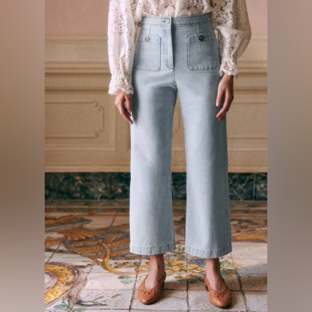 Sézane Emilio Trousers (Size 4/36)